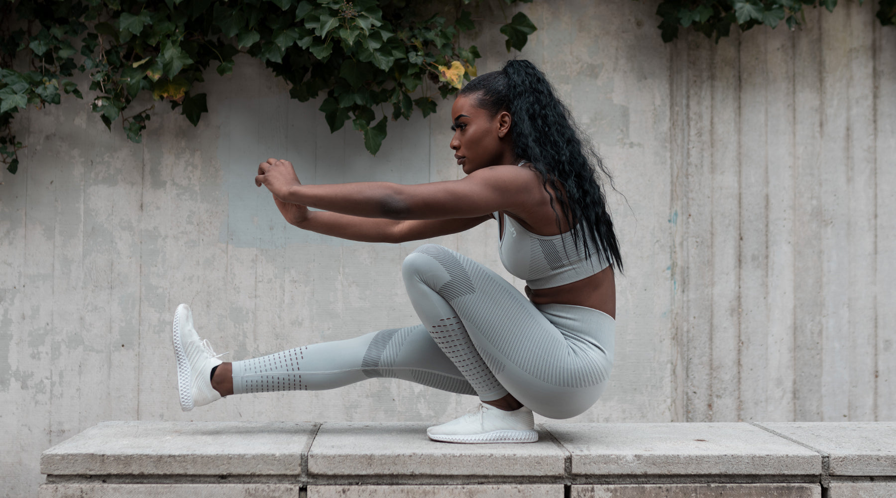 V3 Apparel Womens Seamless Scrunch Define Workout Leggings - Grey - Gym,  Running, Yoga Tights