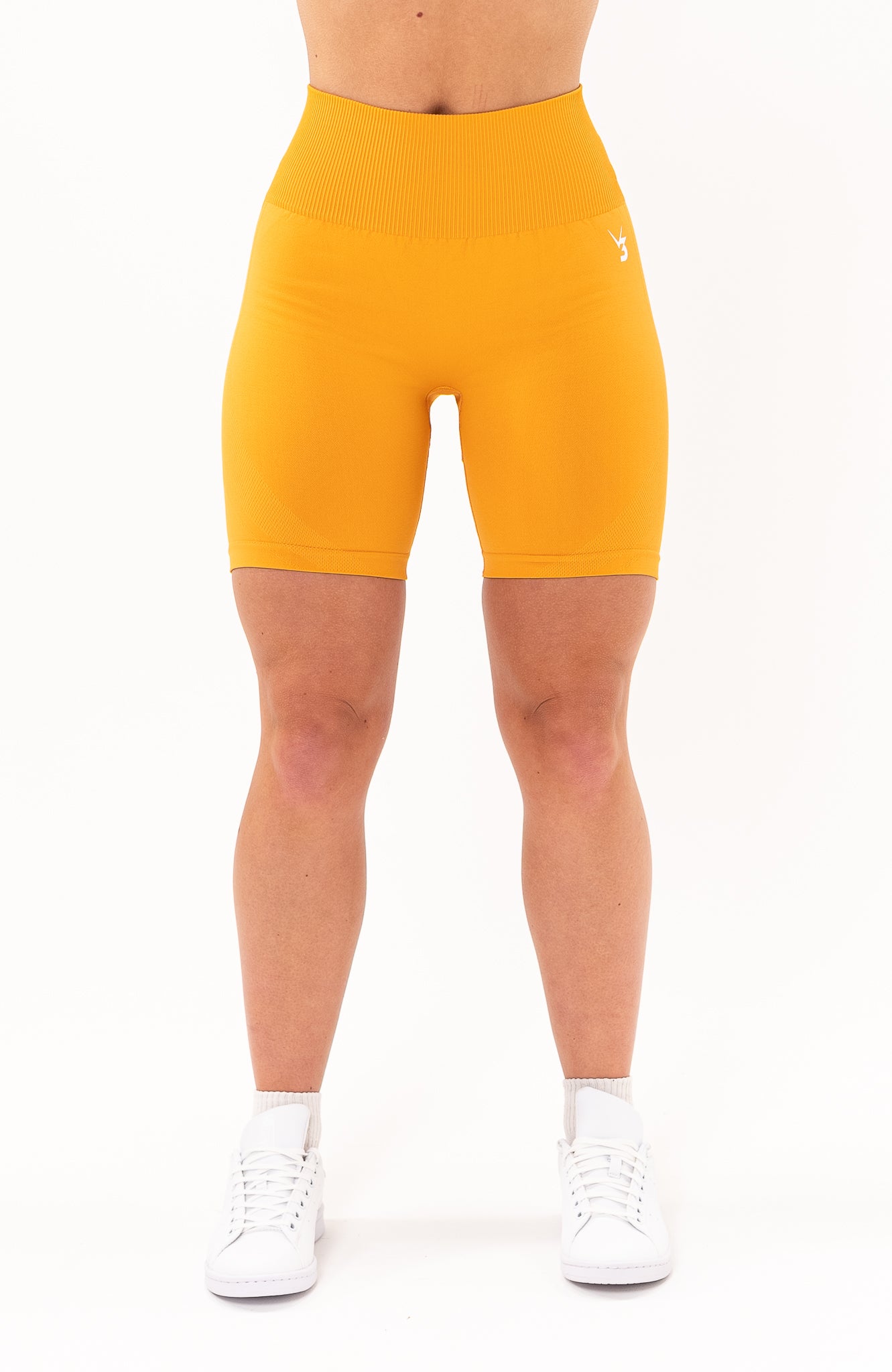 Limitless Seamless Shorts - Orange 