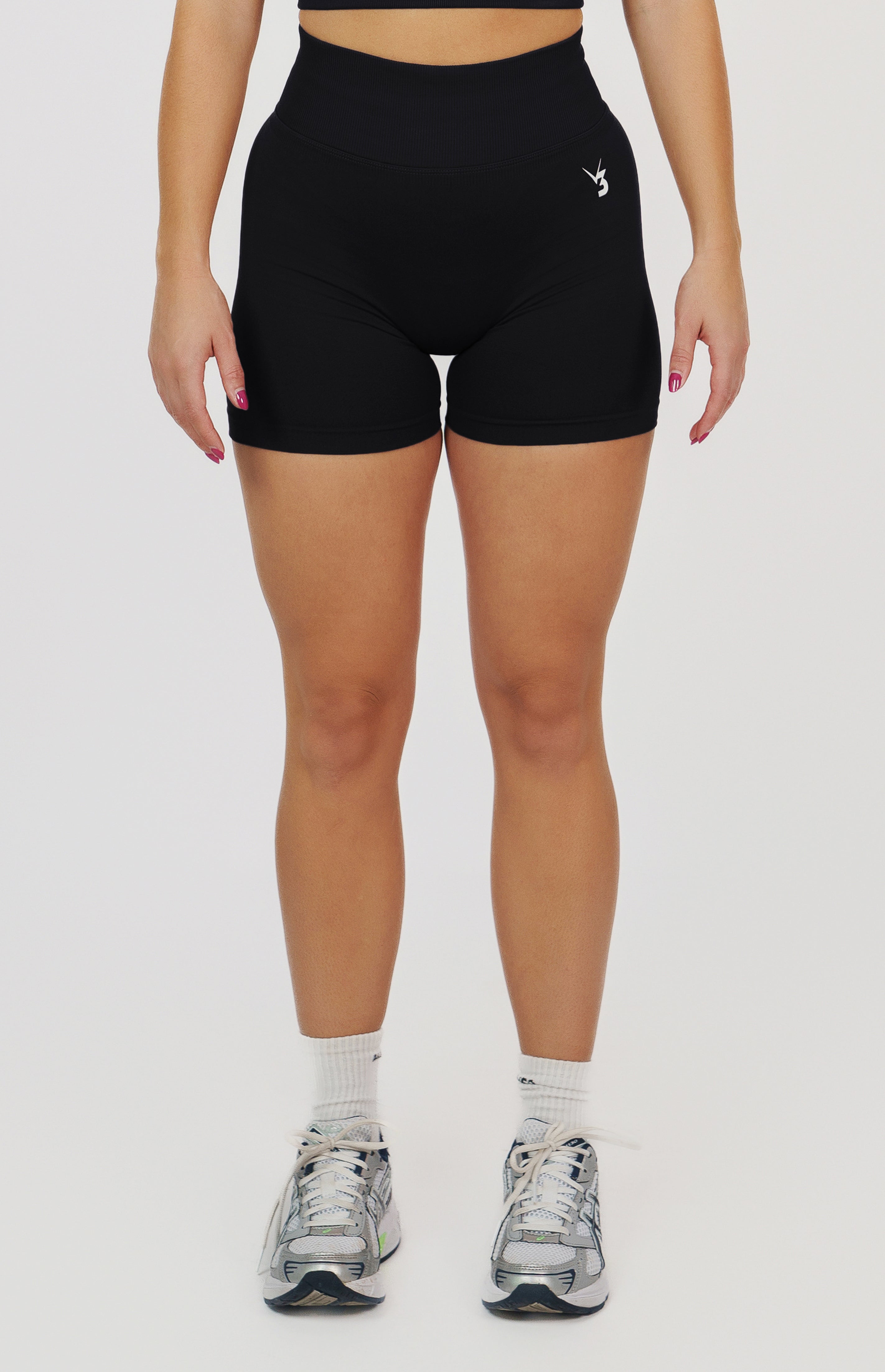 Form Seamless Scrunch Shorts - Black