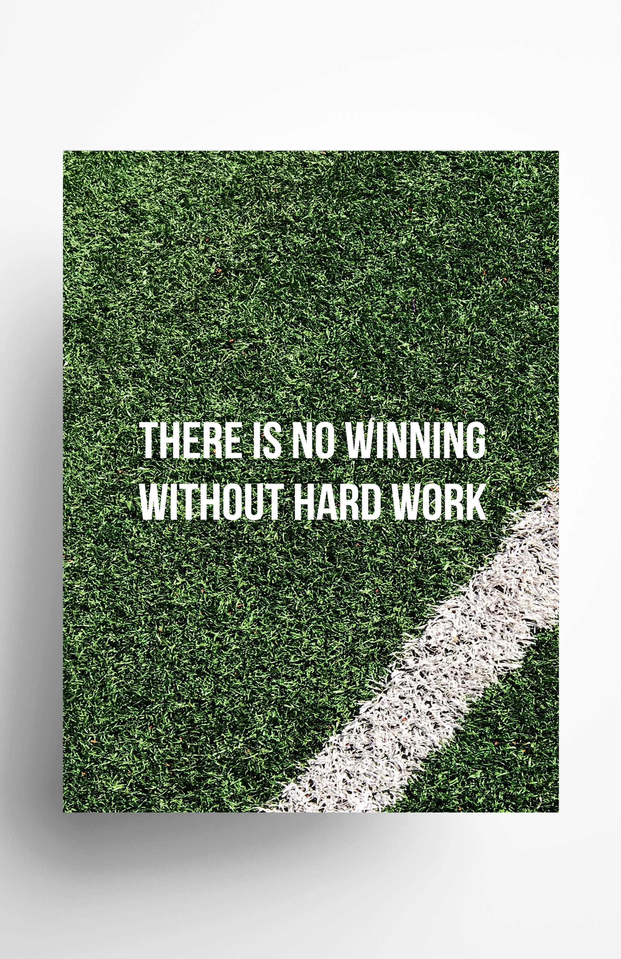 V3 Apparel womens There is No Winning without Hard Work, Motivational posters, mens inspirational wall artwork and empowering poster quote designs for office, home gym, school, kitchen and living room.