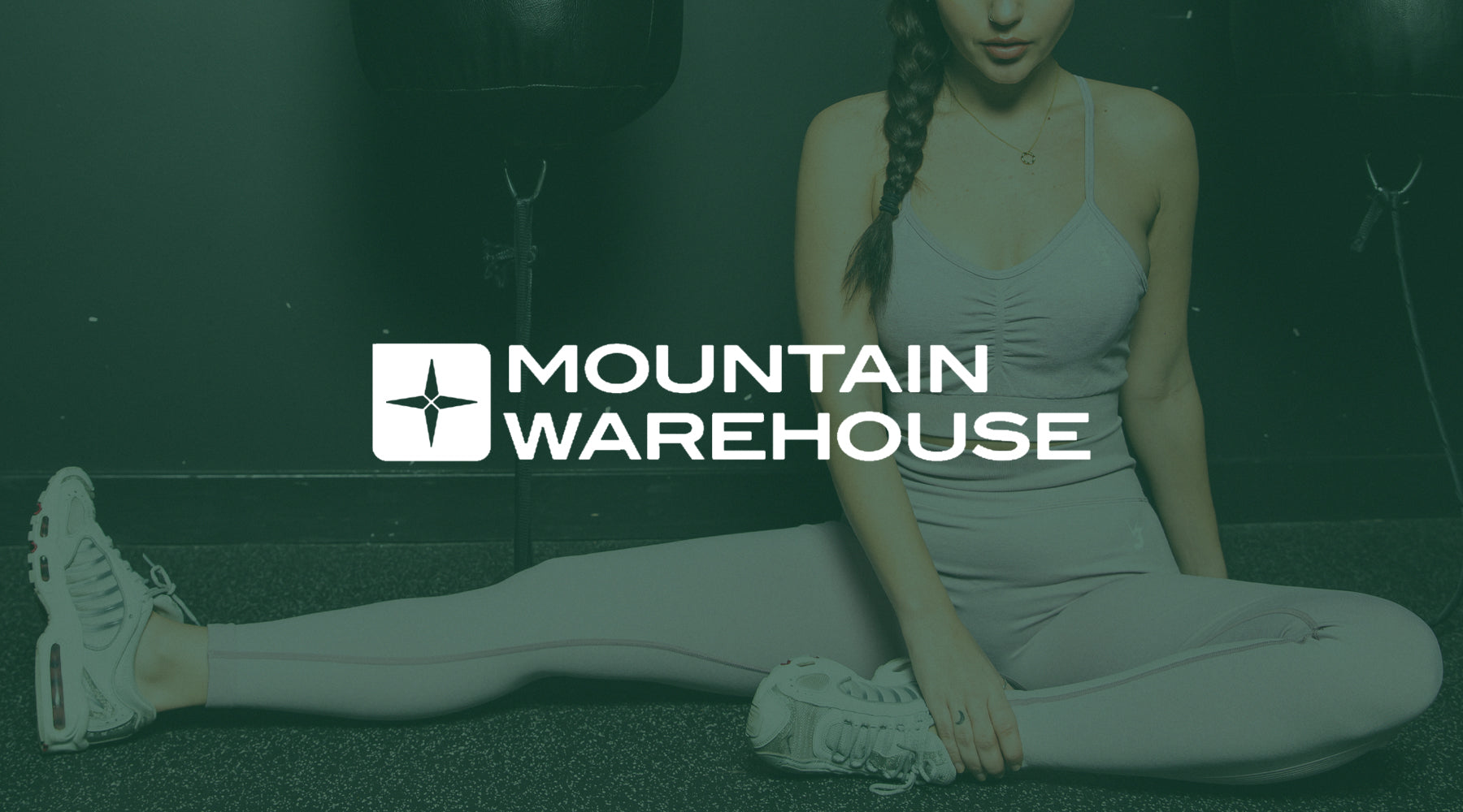 Mountain Warehouse partner with v3 apparel womens activewear, gym clothing and fitness workout clothes providing seamless scrunch leggings and sports bras