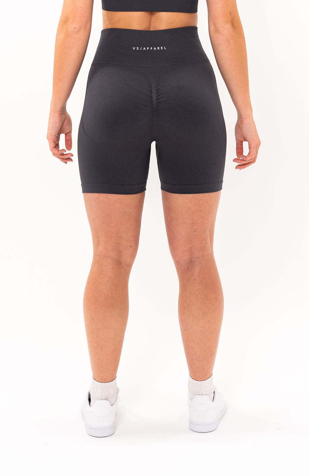 Tempo Seamless Scrunch Shorts - Grey L