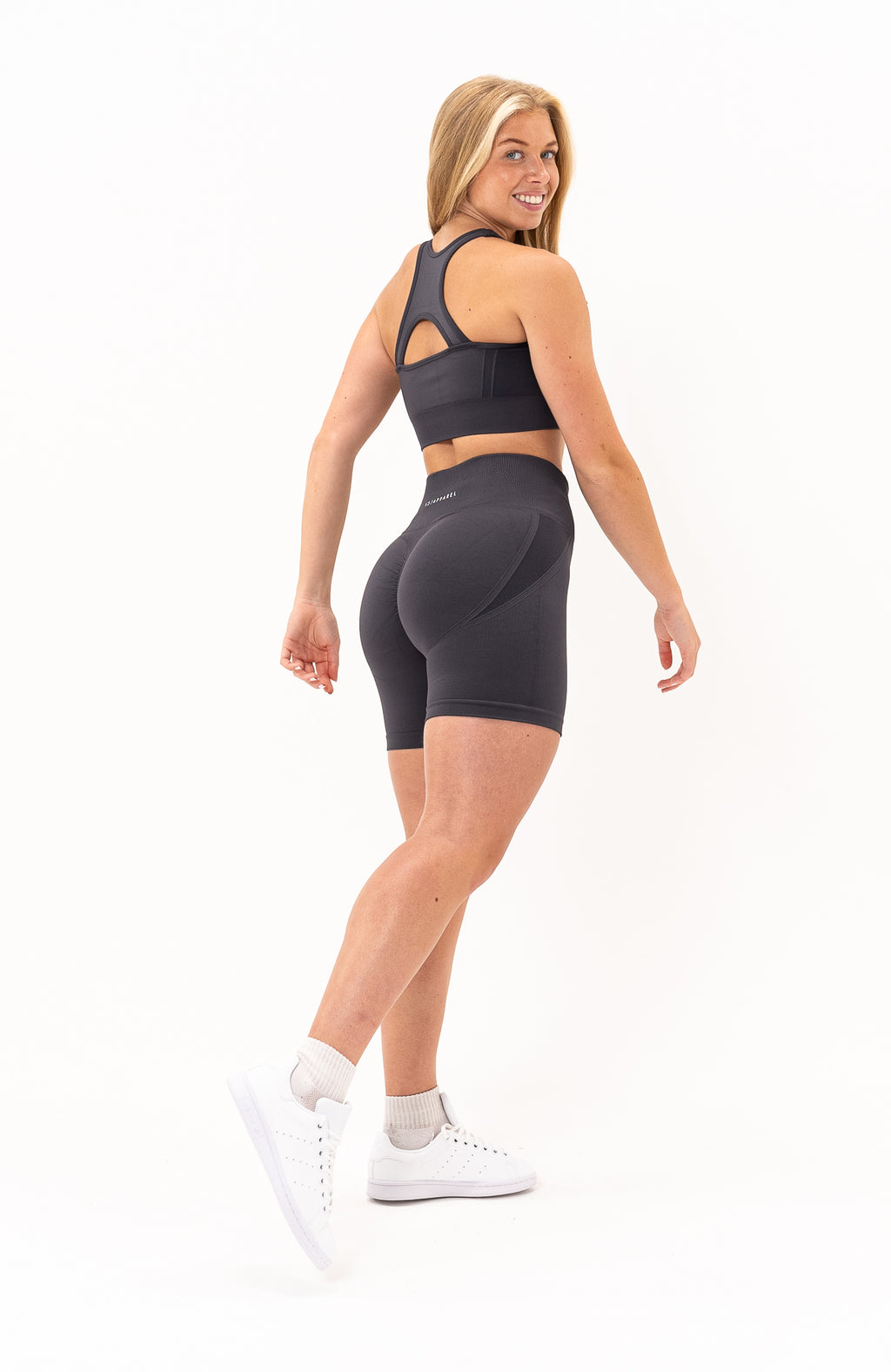 V3 Apparel Womens Tempo Seamless Scrunch Workout Leggings - Royal