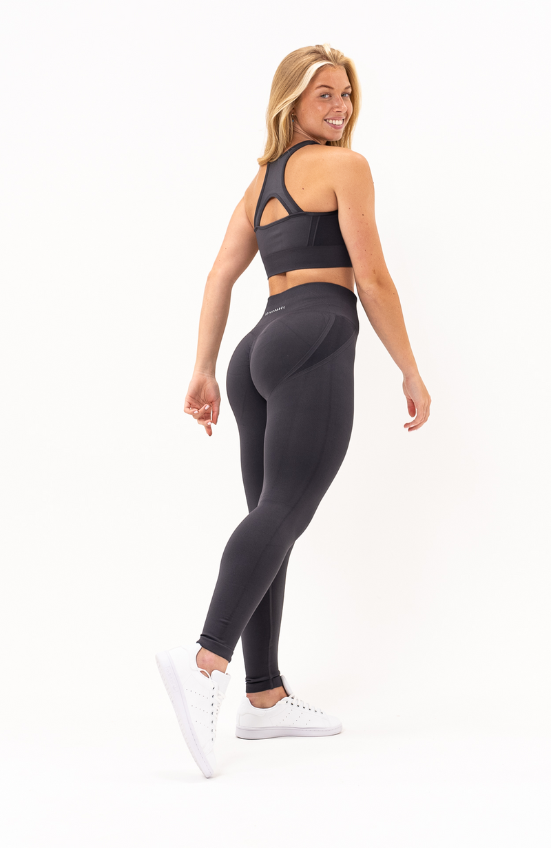 NVGTN Charcoal Sport Seamless Leggings  Seamless leggings, Clothes design,  Gym shorts womens