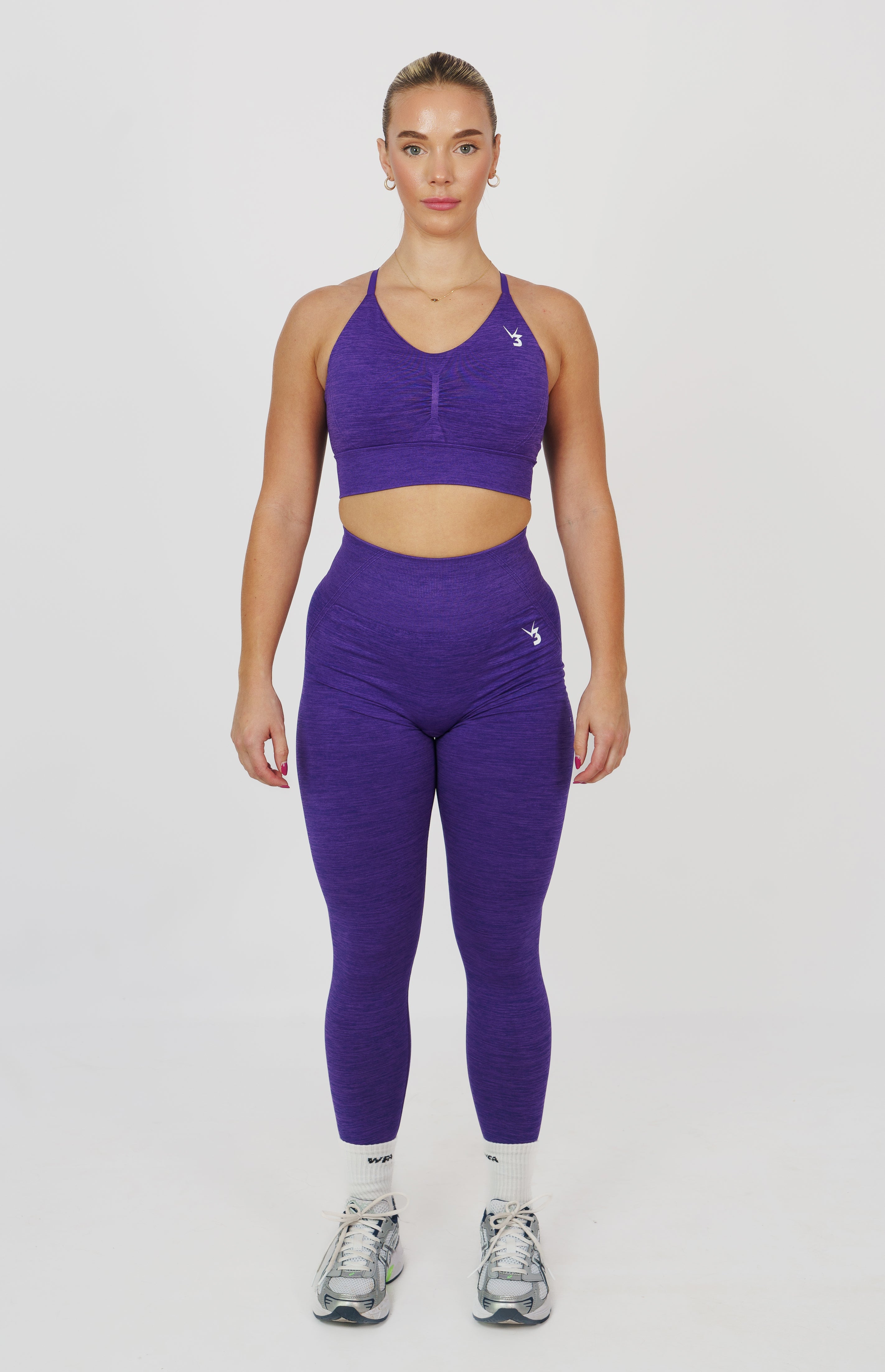 Odizli Sport-Set Für Damen: Ärmelloses Top Mit Integriertem BH & High-Waist Leggings - Perfekt Für Gym, Yoga & Workout