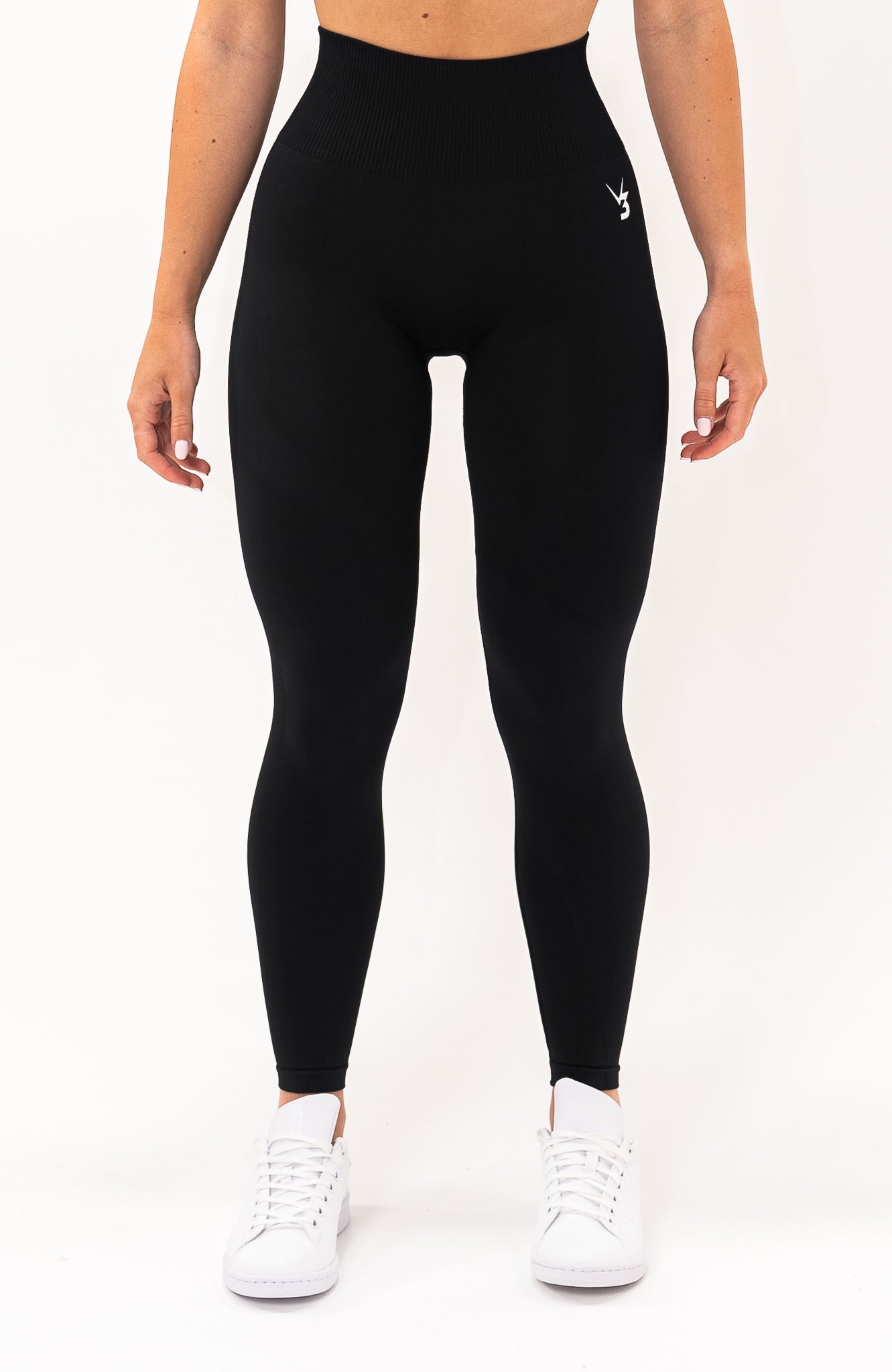 Elevate Seamless Leggings (Black and White)  Black leggings, Seamless  leggings, Leggings