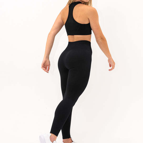 Womens Sports Bra, Workout Leggings & Jacket - 3 Piece Seamless Set – Body  Phenom