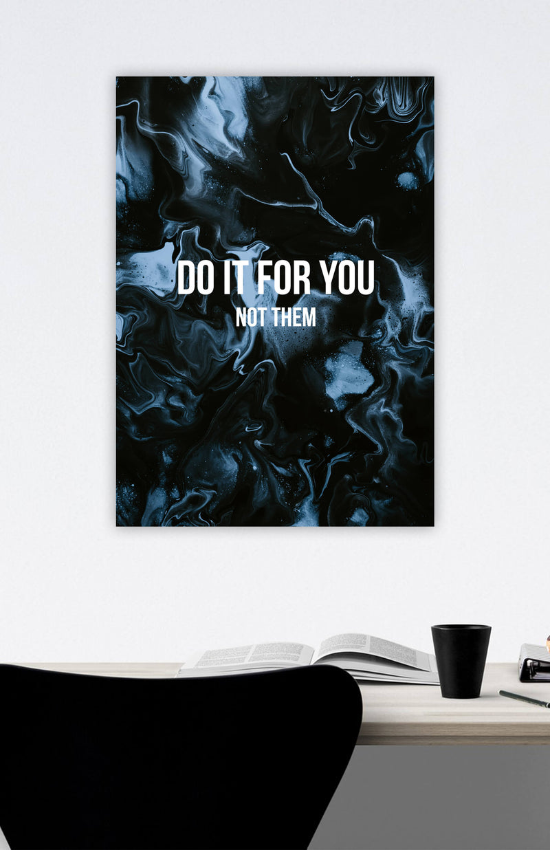 Do It For You Poster - Text poster 